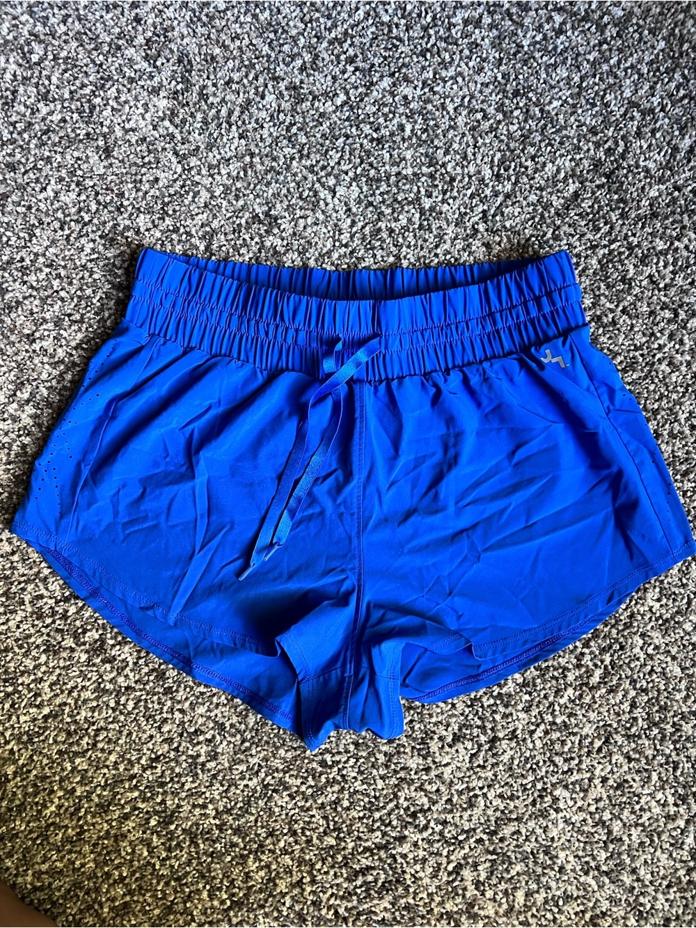 Women’s JoyLab Athletic Blue Running Shorts with Drawstring